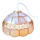 Suspension nacre et laiton 1960