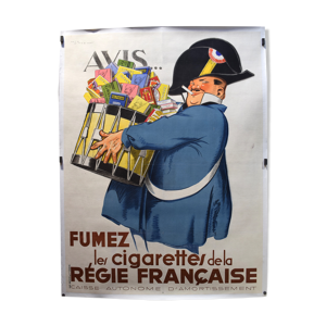 Affiche Fumez les cigarettes
