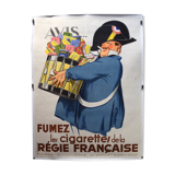 Poster "Smoke the cigarettes of the French Board" - 1935