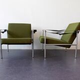 Set of 2 sz38/sz08 easy chairs by Martin Visser for 't Spectrum, 1960's