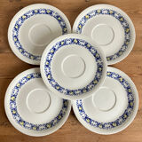 5 saucers "Cadiz" Villeroy & Boch