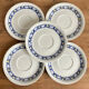 5 saucers "Cadiz" Villeroy & Boch