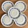 5 saucers "Cadiz" Villeroy & Boch