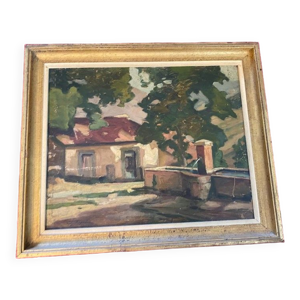 Tableau peinture à l'huile, thème