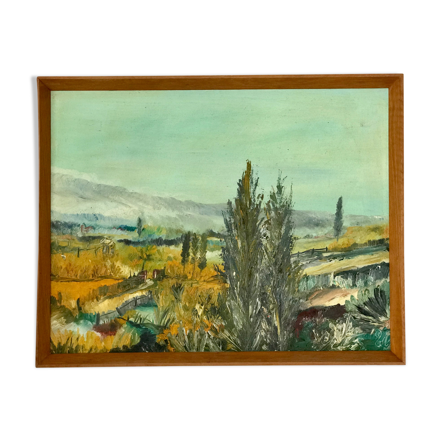 Ancient landscape painting