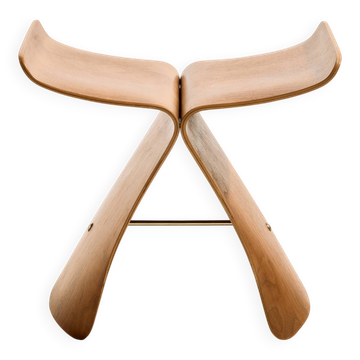 Tabouret Butterfly par Sori Yanagi pour Tendo Mokko