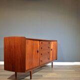 Fantastic Vintage Midcentury A. Younger Afromosia And Teak Sideboard.