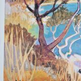 Exhibition poster, Deluca, 1987, 63 x 44 cm