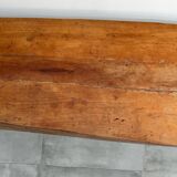 Large farm table - solid cherry - superb patina