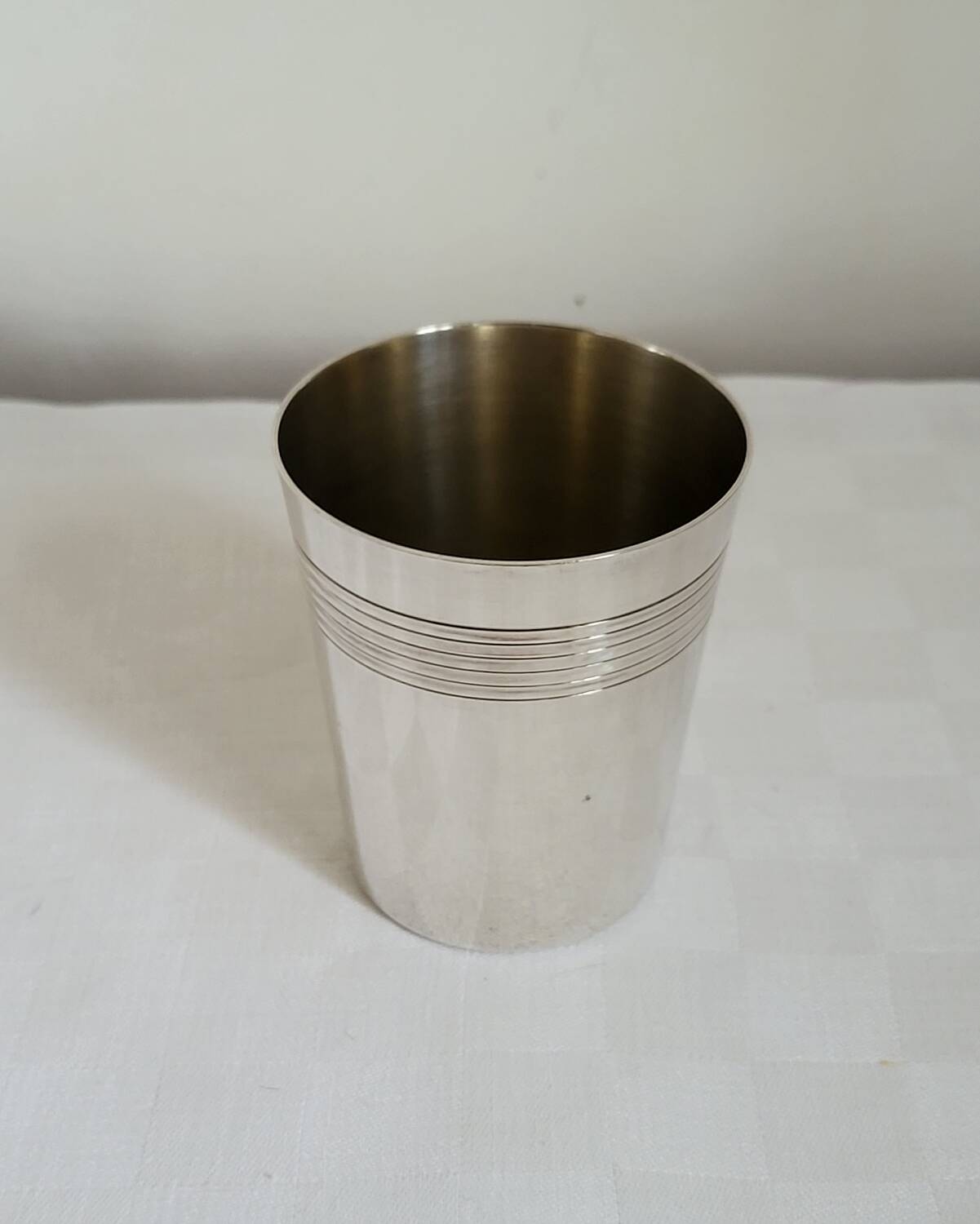 Baptism Timpani in Silver Metal