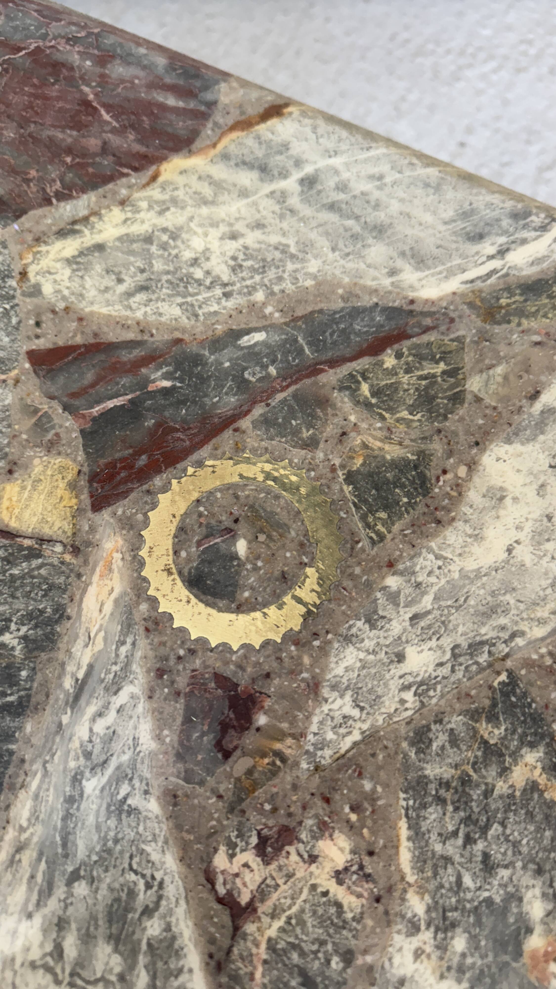 Green marble coffeetable