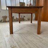 Farmhouse table in elm and pine 2m