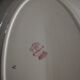 Longwy dish, pink and white Manon model