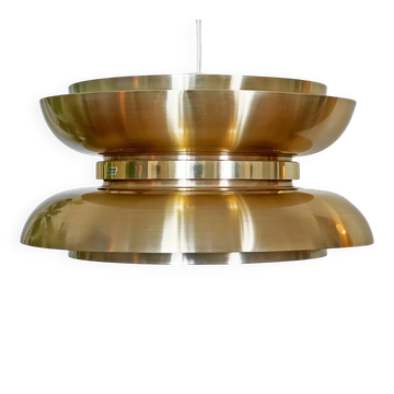 Golden suspension by Carl Thore for Granhaga Metall. Sweden 1970s.