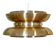 Golden suspension by Carl Thore for Granhaga Metall. Sweden 1970s.