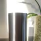 Brushed stainless steel wine cooler – Vintage sleek design