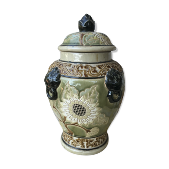 Vase du Vietnam, grès emaillé