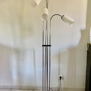 Lampadaire design chrome 1970