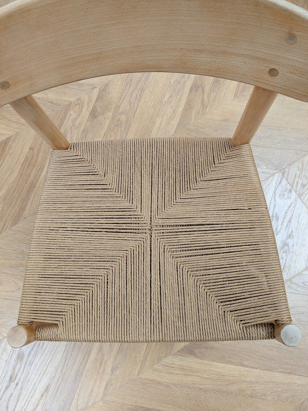 4 vintage Scandinavian chairs model J39 Folkestol