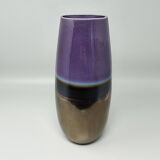 1970s Space Age Vase in Ceramic by Brambilla. Made in Ital
