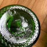 Vintage golden green apothecary jars