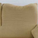 Set (2) Cassina Maralunga Sofas in beige Bouchlé-Fabrics by Vico Magistrett