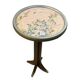 Vintage wooden pedestal table