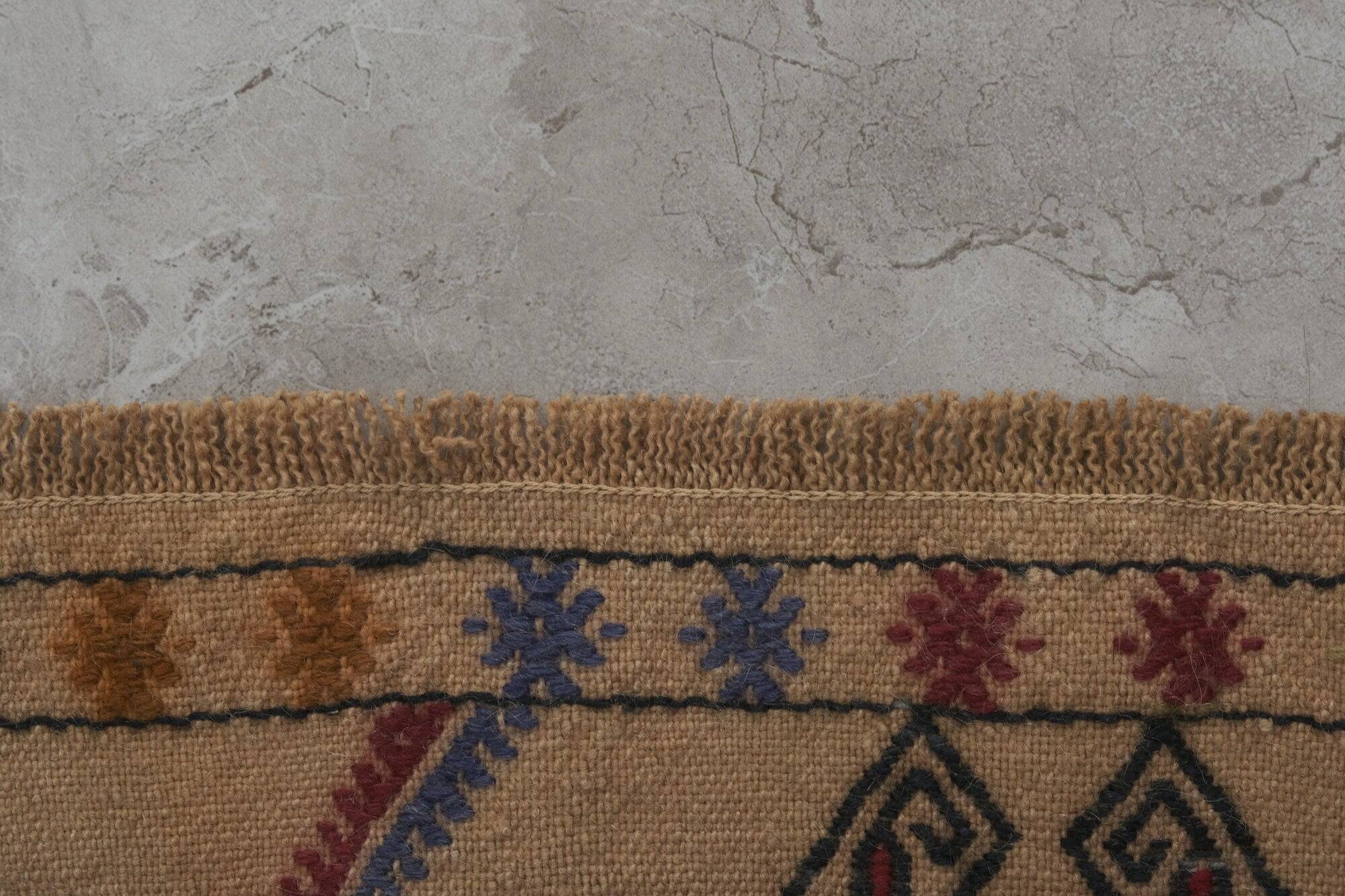 Vintage Turkish hallway rug 52x457 cm