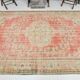 Tapis vintage 190x290cm, fait main en Turquie, pour salon