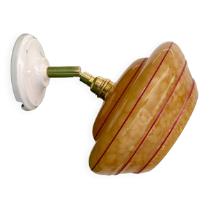 Applique abat-jour vintage - rouges