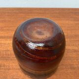 Vintage Swedish glass vase by Milan Vobruba for Gusum Sweden