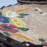 Dix assiettes à dessert de Jérôme Massier - Vallauris