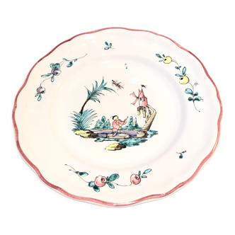 Moustiers plate