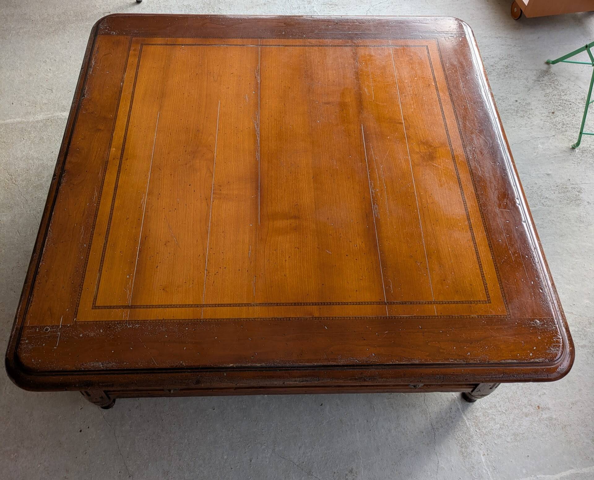 Table rectangulaire richelieu