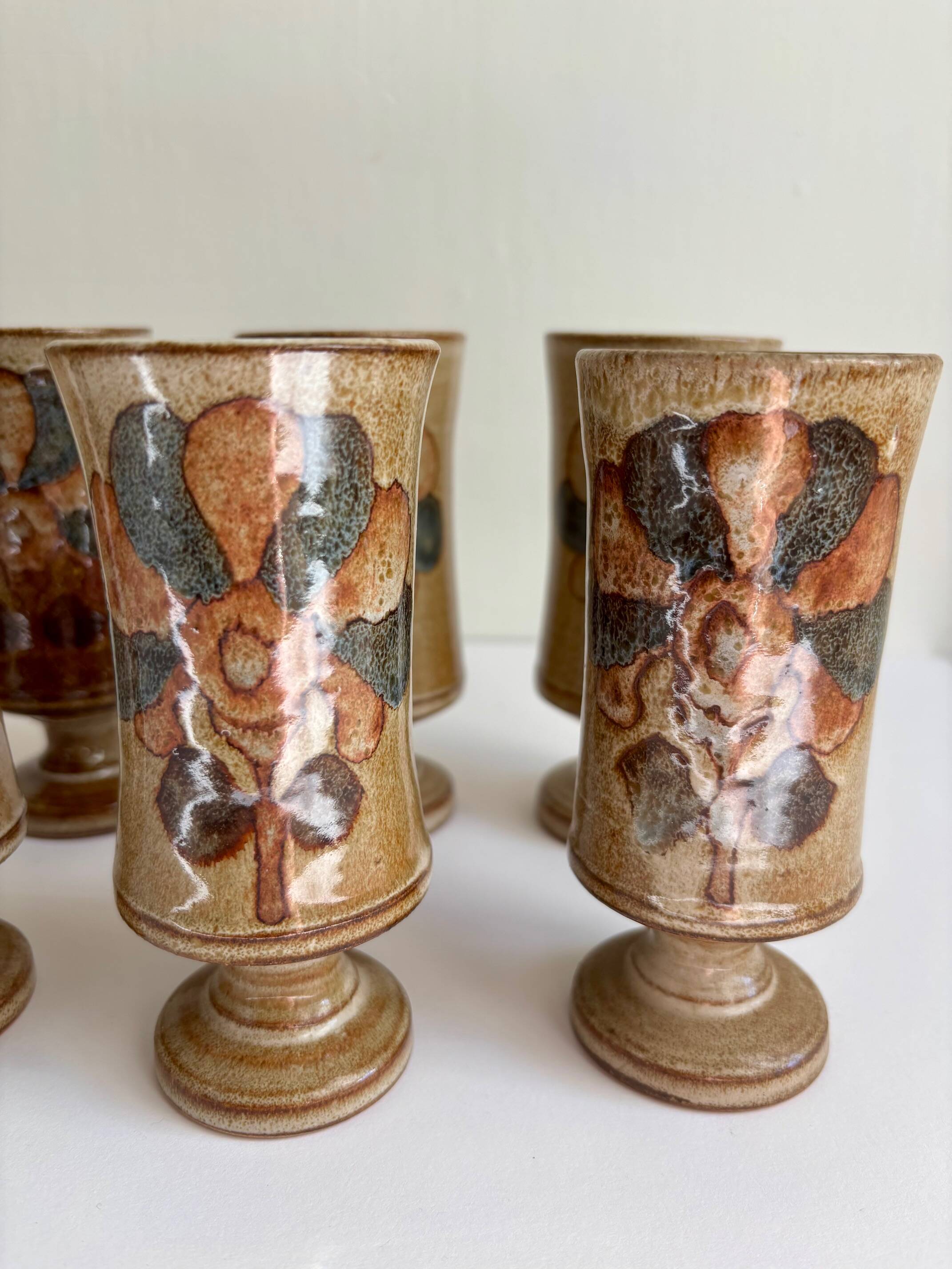 Vintage coffee set from the 1970s.