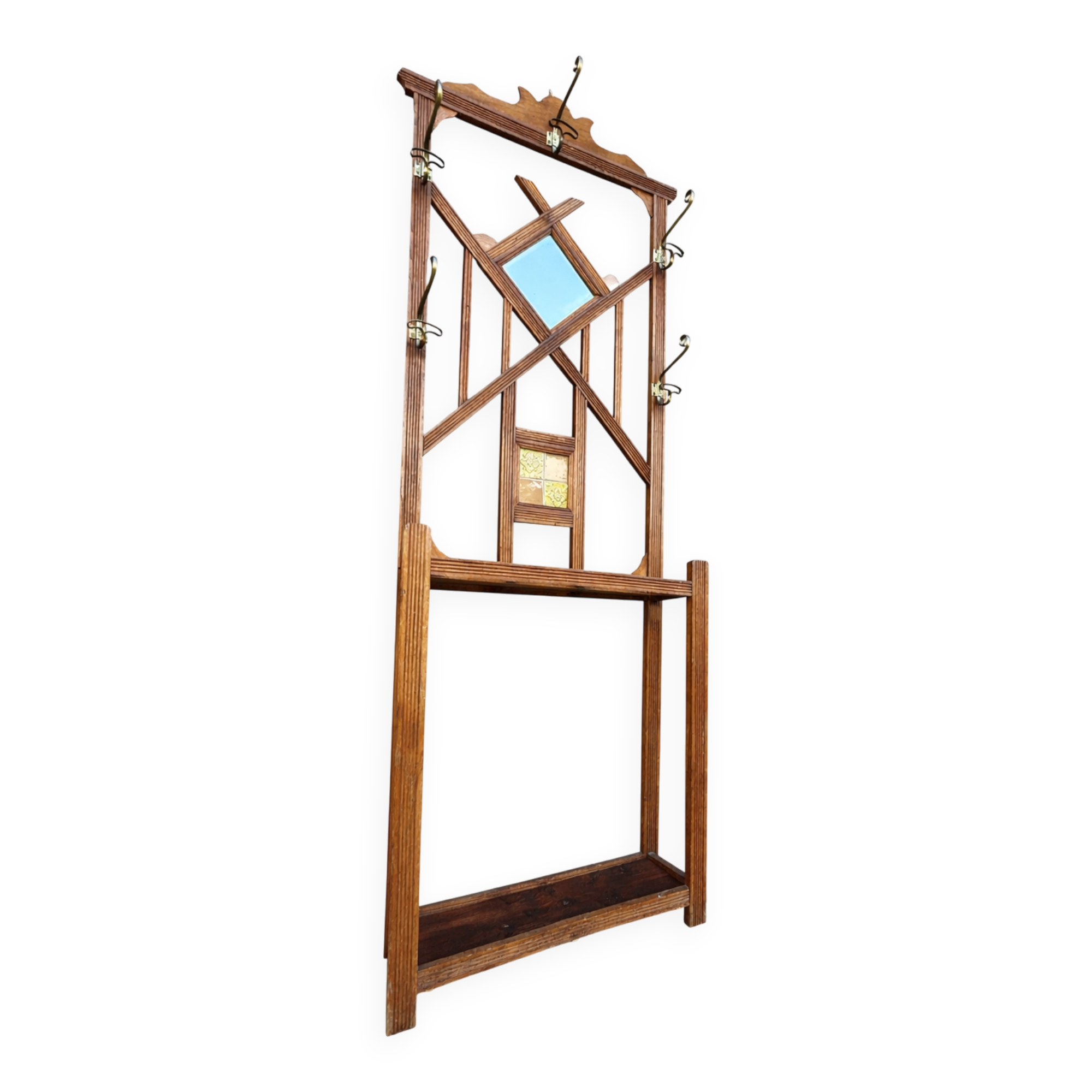 Art Deco coat rack antique 1940