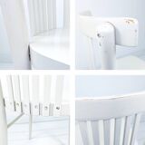 Chaise bistrot vintage bois courbé, style café viennois classique années 60