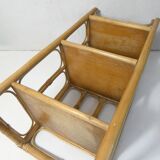 rattan bedside table