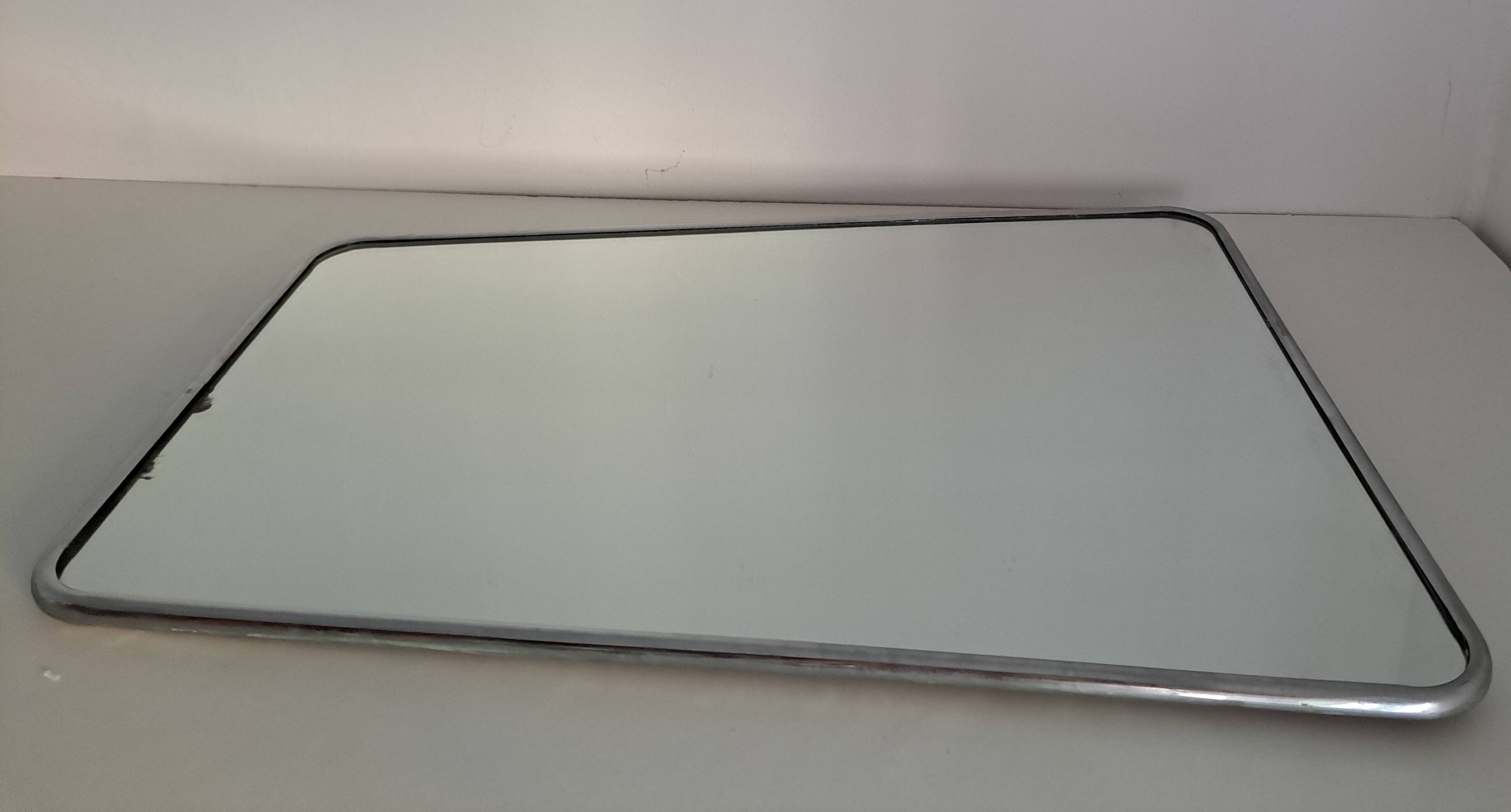 Vintage asymmetrical mirror