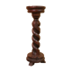 Wood standing ashtray