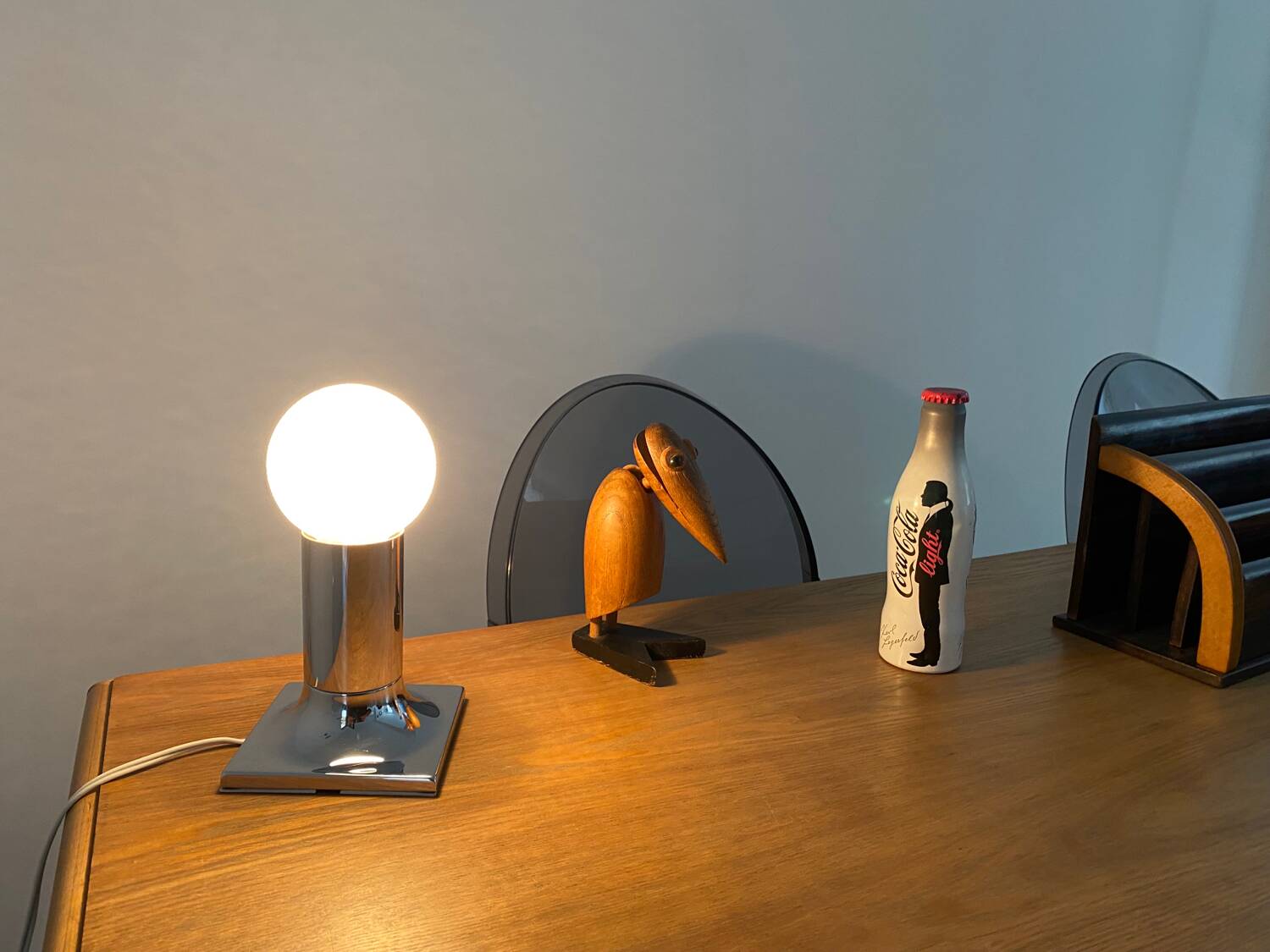 Space age wall lamp Rolf Krüger Staff Leuchten RFA vintage 70 original