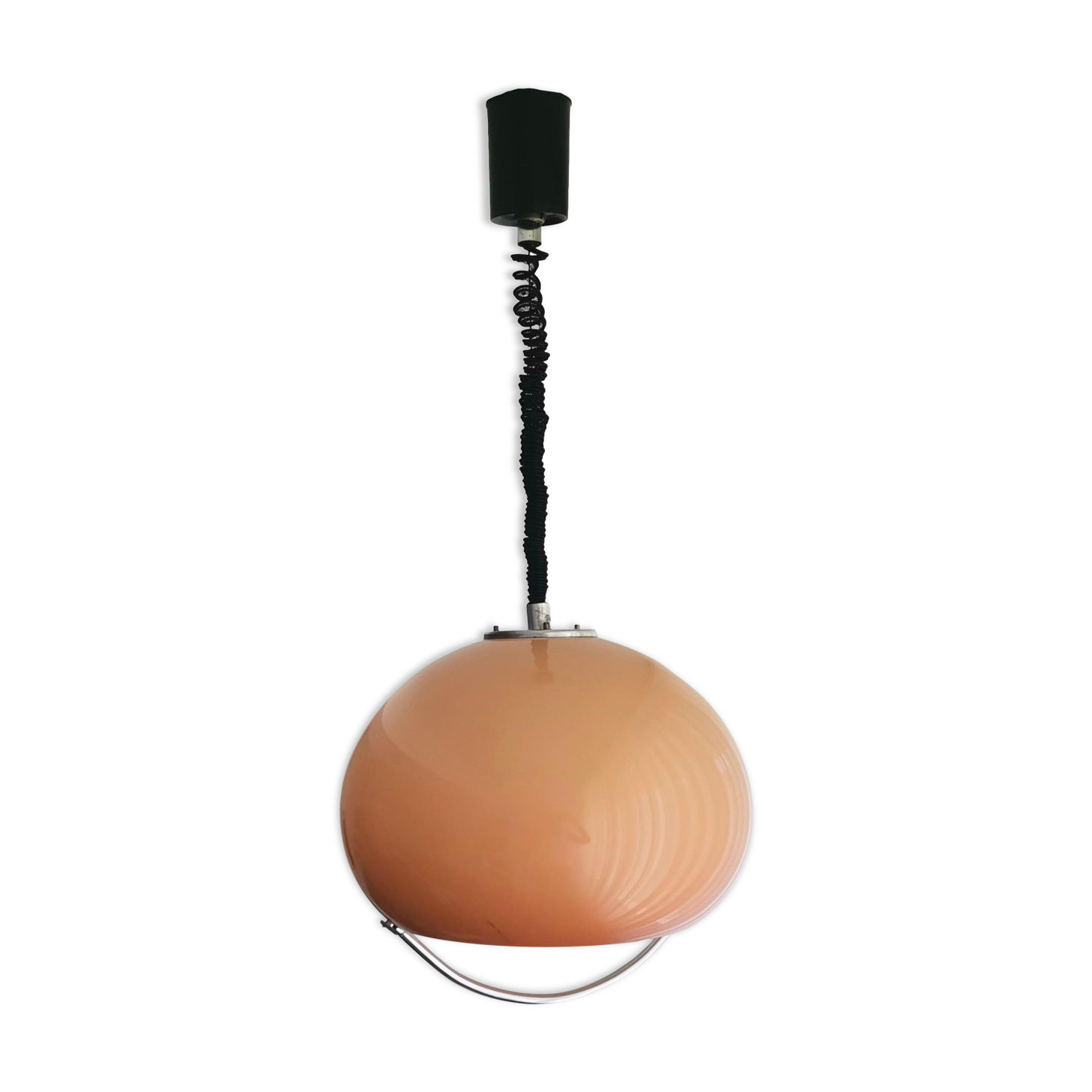 Italian 1970s Meblo pull down lamp by Massoni for Guzzini