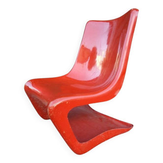 1969 fiberglass Silene, Clairitex design by Borgnat