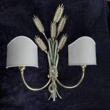 Exclusive Italian design lamp, large, timeless wall lamp