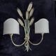 Exclusive Italian design lamp, large, timeless wall lamp