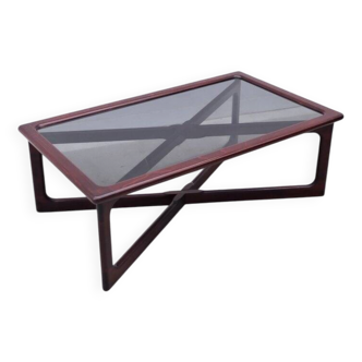 Scandinavian rosewood coffee table by dyrlund, denmark 1970