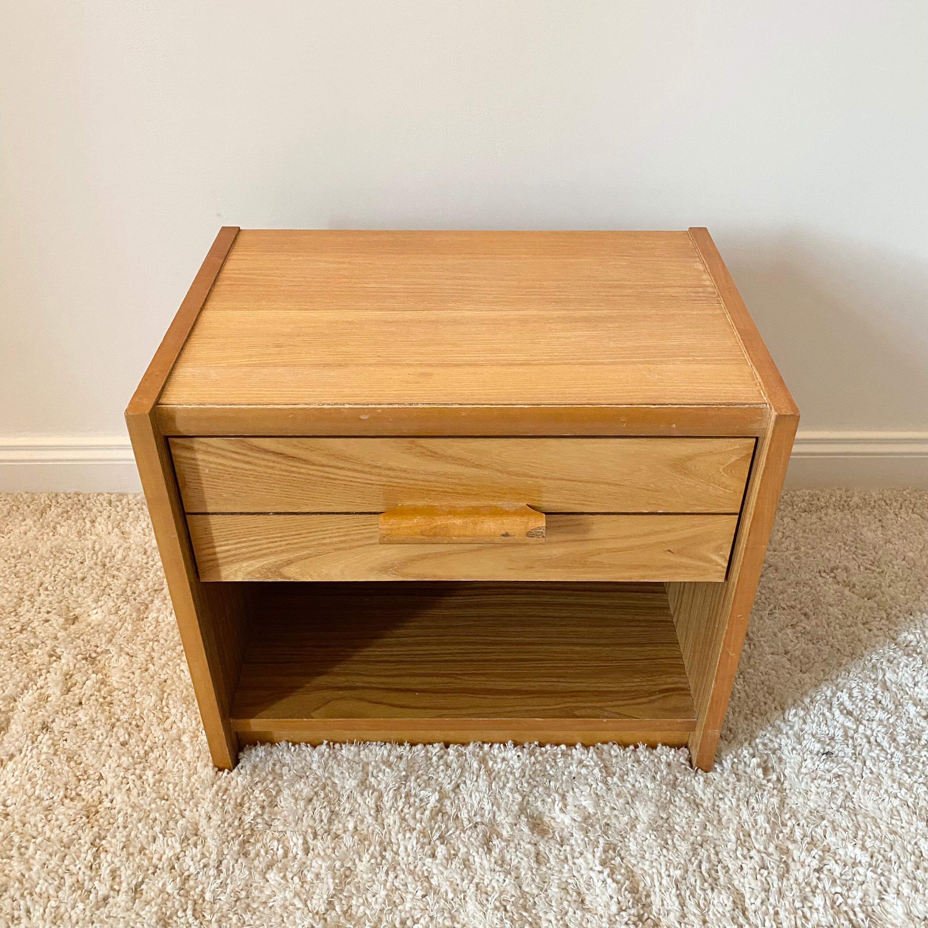 Vintage bedside table