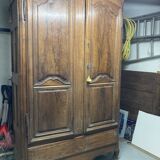 Louis xv walnut wardrobe