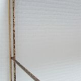 Wall shelf black metal weathered metal