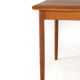 Extendable rectangular dining table "Horsbyg" - Danish design in teak